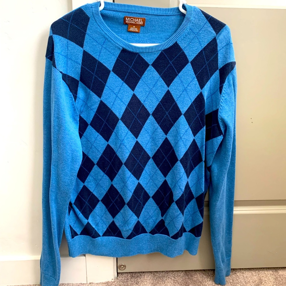 Michael Kors argyle sweater